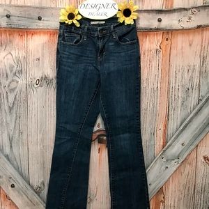 LEVI STRAUSS 515 Bootcut Blue Jeans Size 4